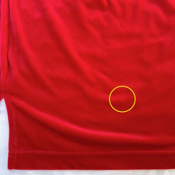 Vintage 90s Epogee Bright Velour Collared Button-Front Tunic Top - Picture 11 of 11